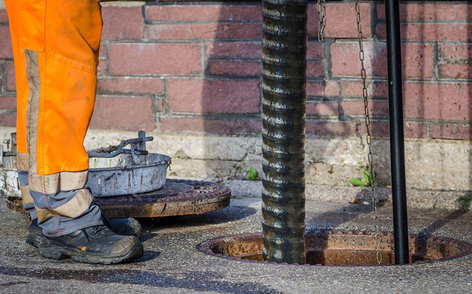 travaux assainissement Gouvernes