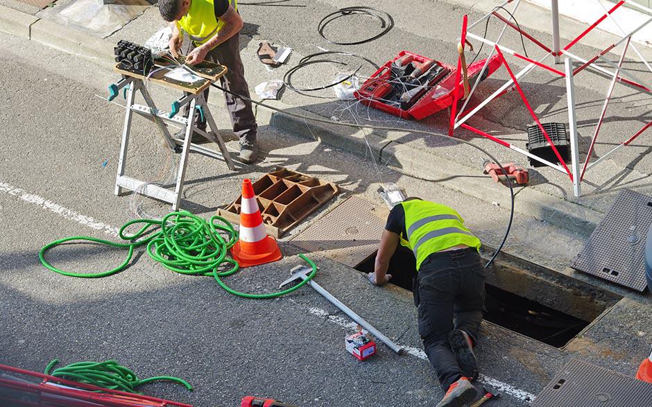 travaux assainissement Nandy